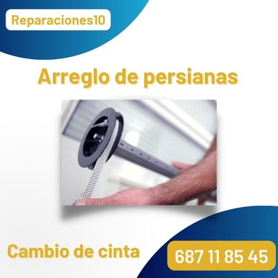 Cambiar cinta o correa de persiana en Alicante