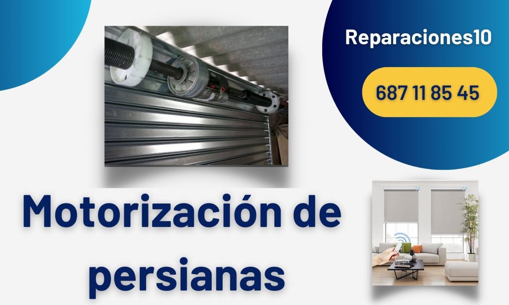 motorización de persianas